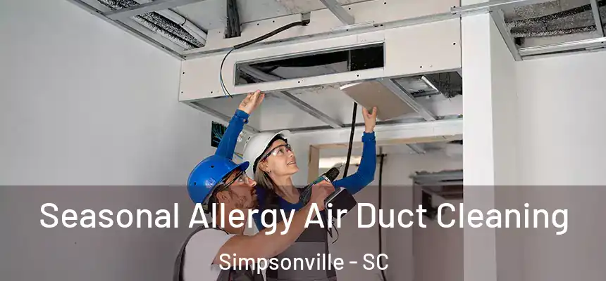  Seasonal Allergy Air Duct Cleaning Simpsonville - SC